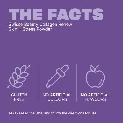 Swisse Beauty Collagen Renew Skin + Stress Powder with Ashwagandha