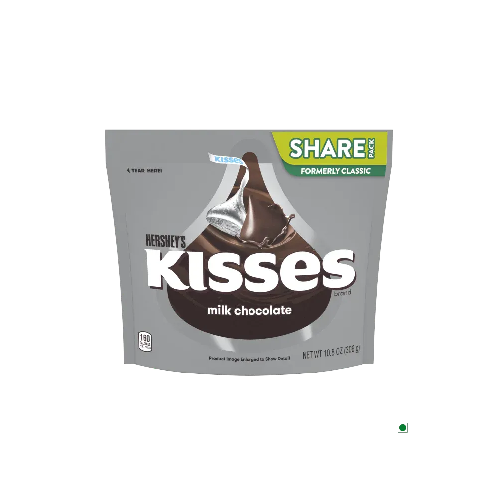 Buy Hershey’s Kisses Milk Chocolate 306g
