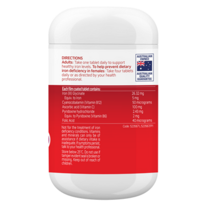 Nature’s Way Iron Daily 120s