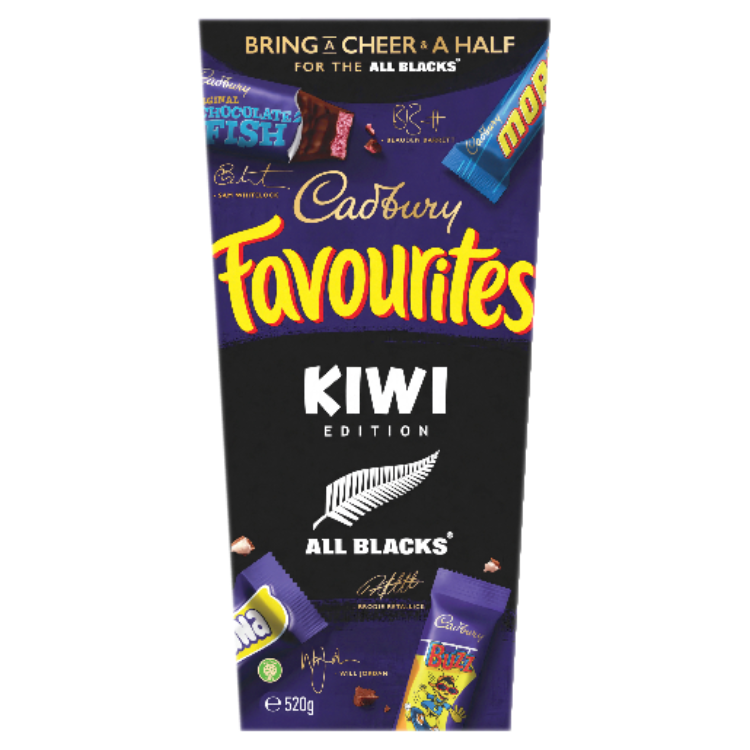 Cadbury Favourites Kiwi Edition 520g