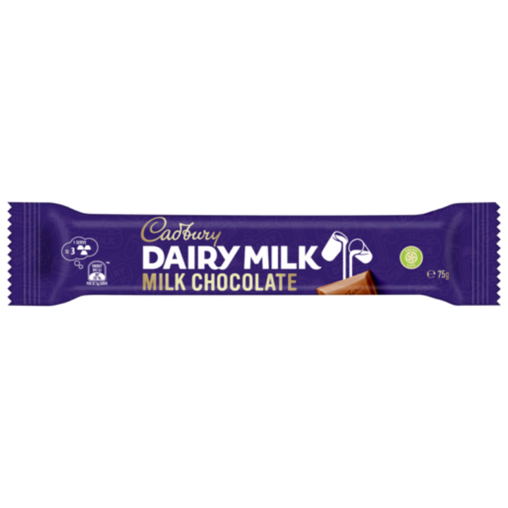 Cadbury Dairy Milk Chocolate Bar Large 75g