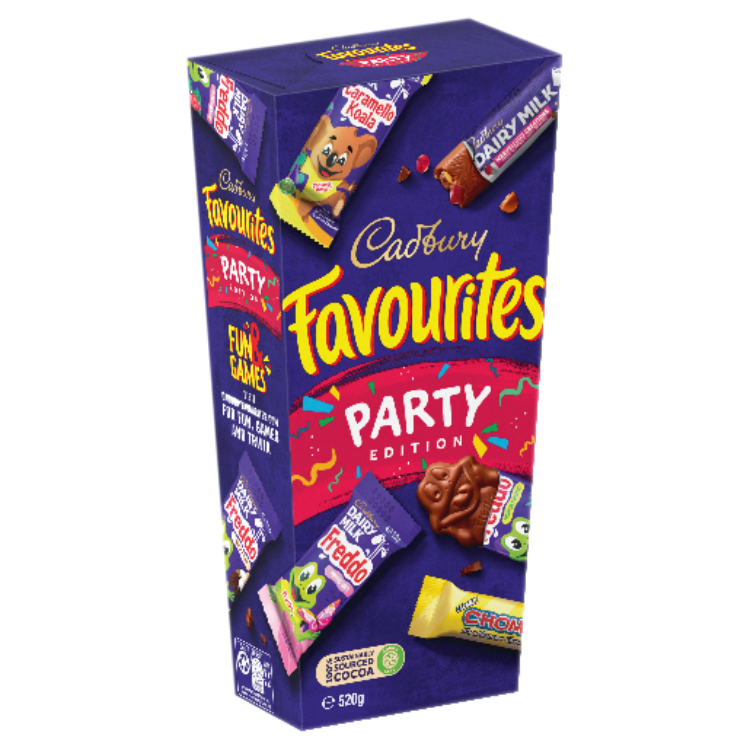 Cadbury Favourites Party Edition Boxed Chocolate 520g