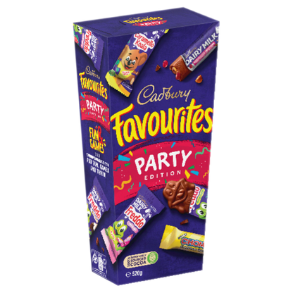 Cadbury Favourites Party Edition Boxed Chocolate 520g