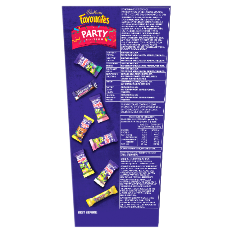 Cadbury Favourites Party Edition Boxed Chocolate 520g