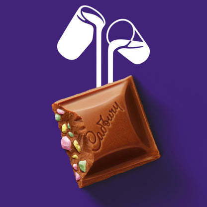 Cadbury Dairy Milk with Pascall Clinkers Chocolate Block 170g
