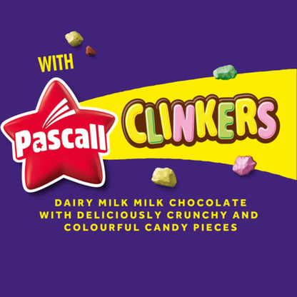 Cadbury Dairy Milk with Pascall Clinkers Chocolate Block 170g