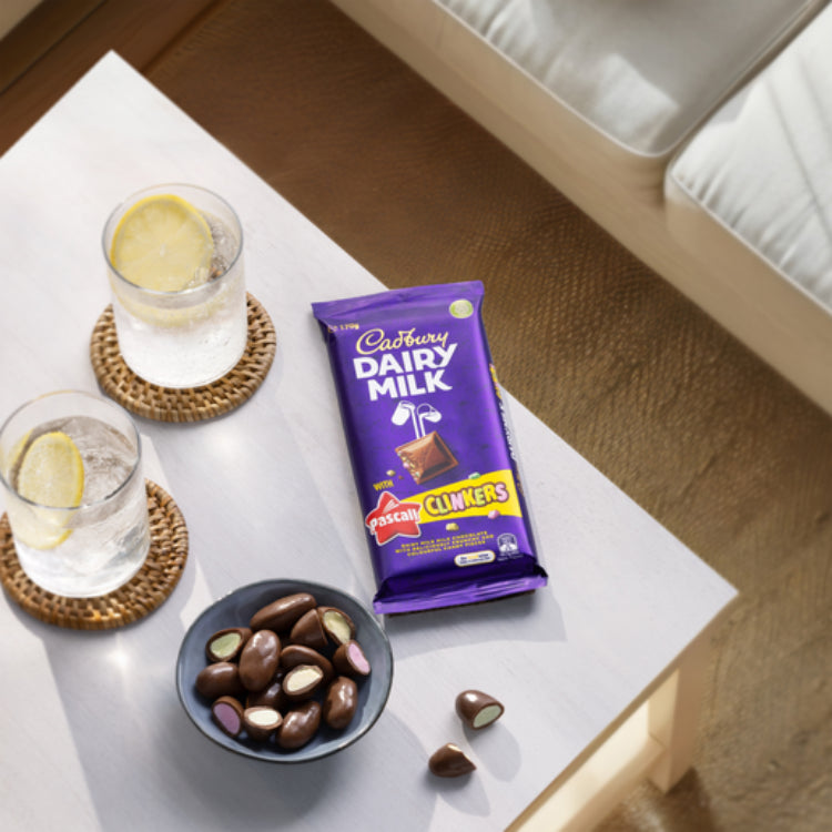 Cadbury Dairy Milk with Pascall Clinkers Chocolate Block 170g