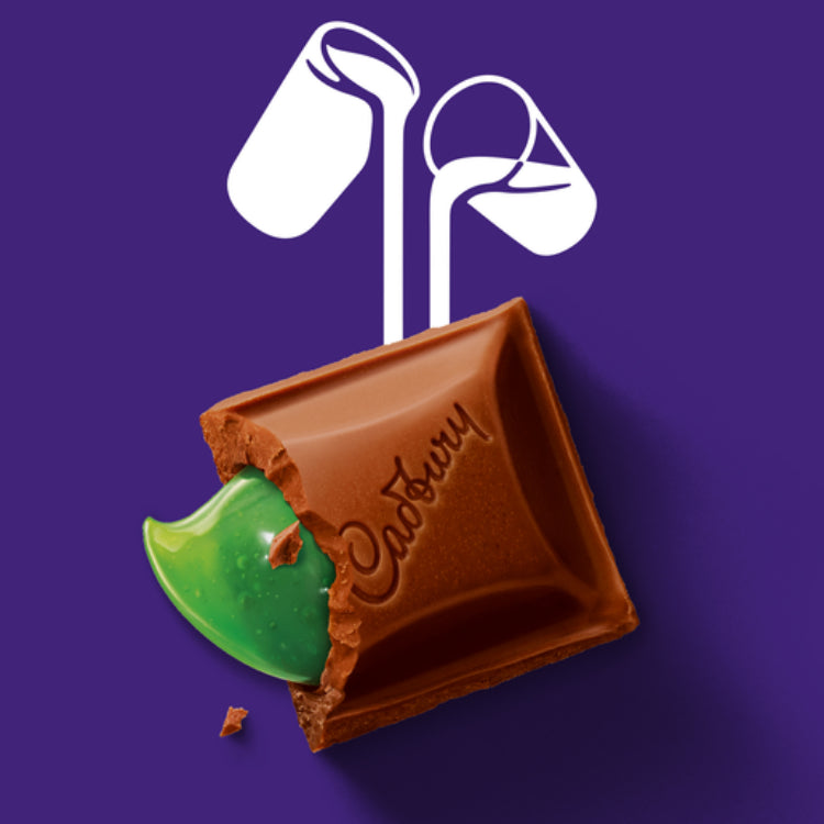 Cadbury Dairy Milk Peppermint milk chocolate block 180g