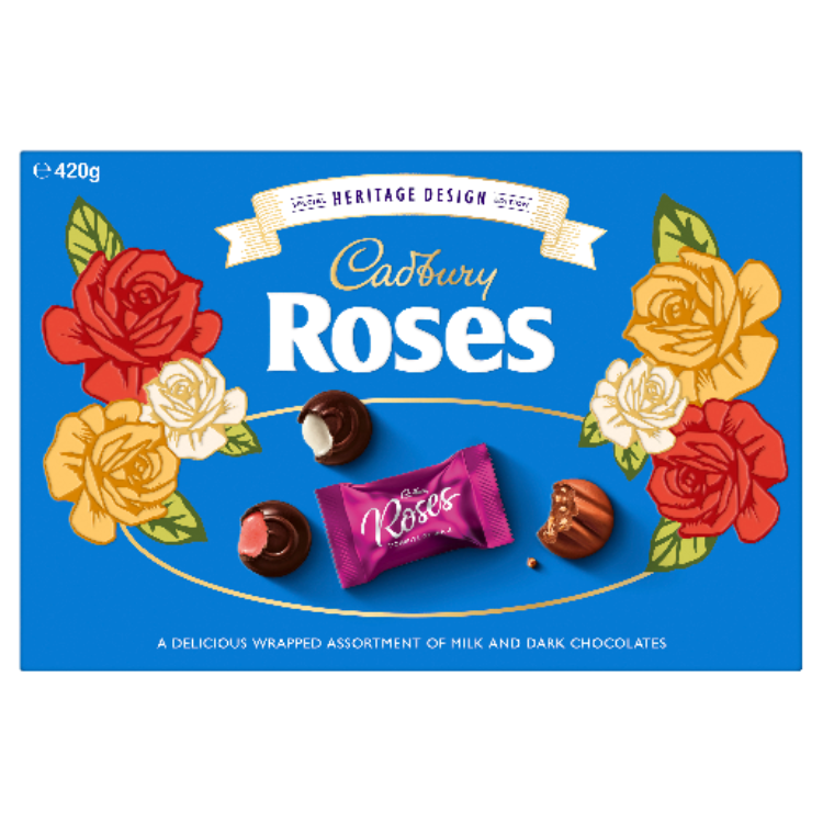 Cadbury Roses Special Edition Heritage Design 420g