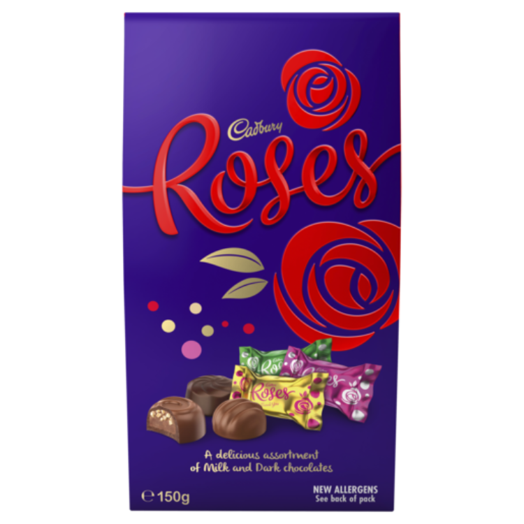 Cadbury Roses Chocolate Gift Bag 150g