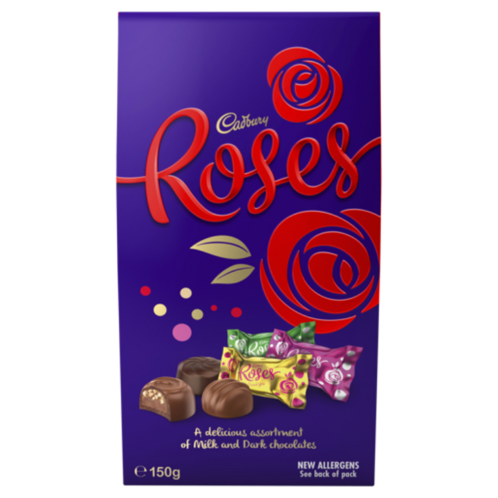 Cadbury Roses Chocolate Gift Bag 150g
