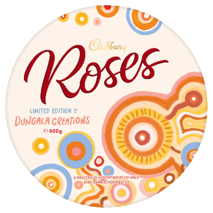 Cadbury Roses Limited Edition by Dungala Creations Tin 600g