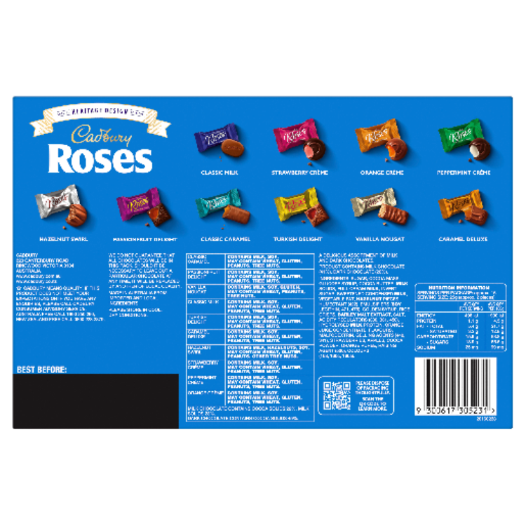 Cadbury Roses Special Edition Heritage Design 420g