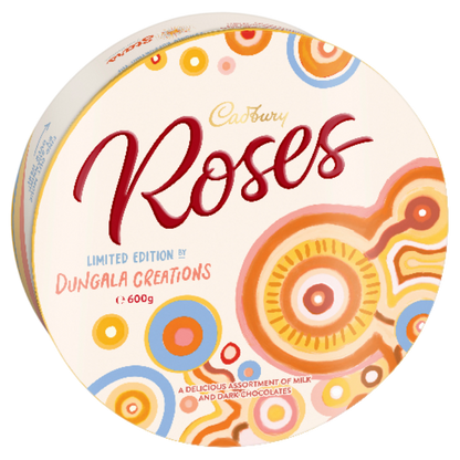 Cadbury Roses Limited Edition by Dungala Creations Tin 600g