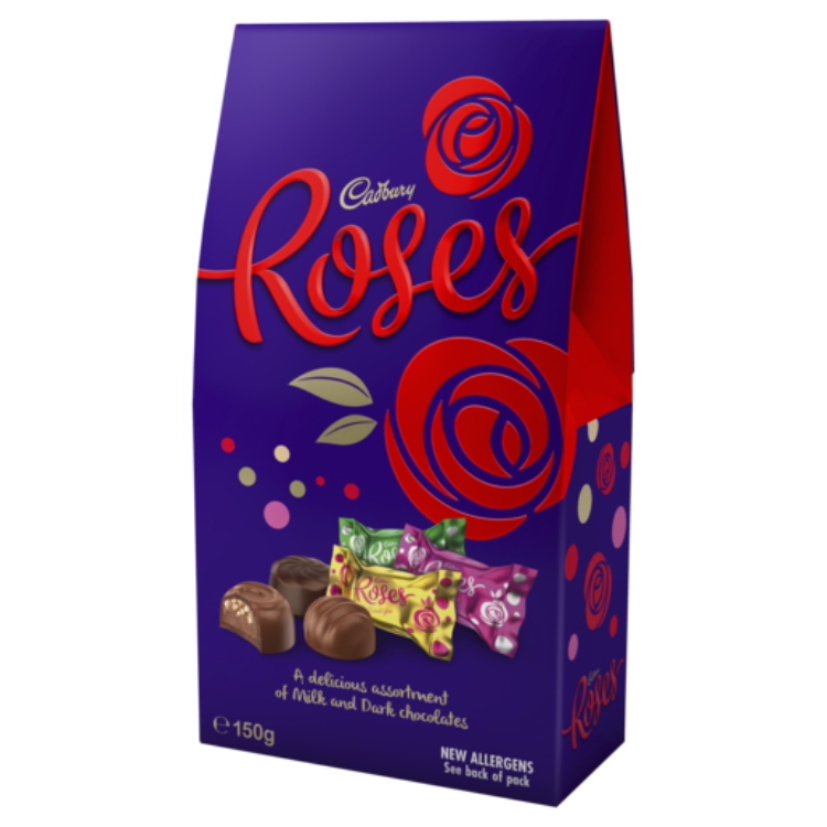 Cadbury Roses Chocolate Gift Bag 150g