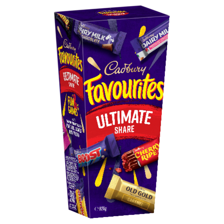 Favourites The Ultimate Share Boxed Chocolate 820g