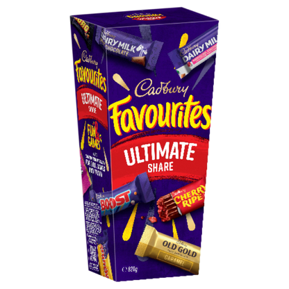 Favourites The Ultimate Share Boxed Chocolate 820g