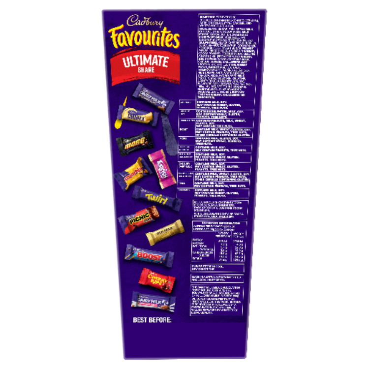 Favourites The Ultimate Share Boxed Chocolate 820g