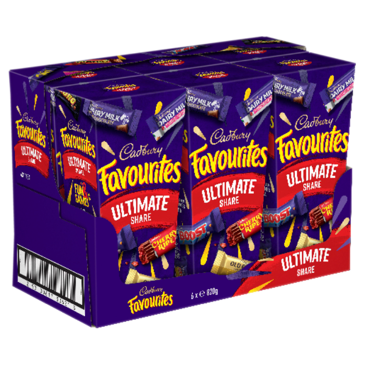 Favourites The Ultimate Share Boxed Chocolate 820g