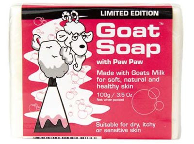 Goat Soap With Paw Paw 100g