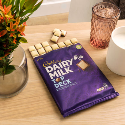 Cadbury Dairy Milk Chocolate Top Deck Large Block 340g